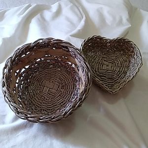 2- Woven Baskets